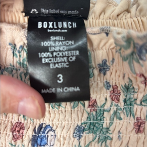 Disney Boxlunch Eeyore Floral Smocked plus dress 3 - Picture 5 of 6